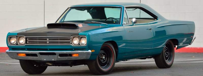 1969 Plymouth Road Runner A12 with a 440 6BBL engine sold for 8500