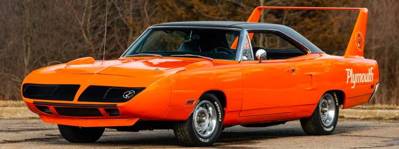 1970 Plymouth Superbird with a 440 Six Barrel sold for 9000