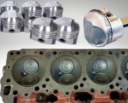 426 Hemi pistons and combustion chamber