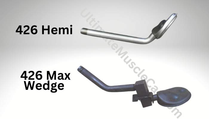 Comparing the 426 Max Wedge and 426 Hemi oil pickups