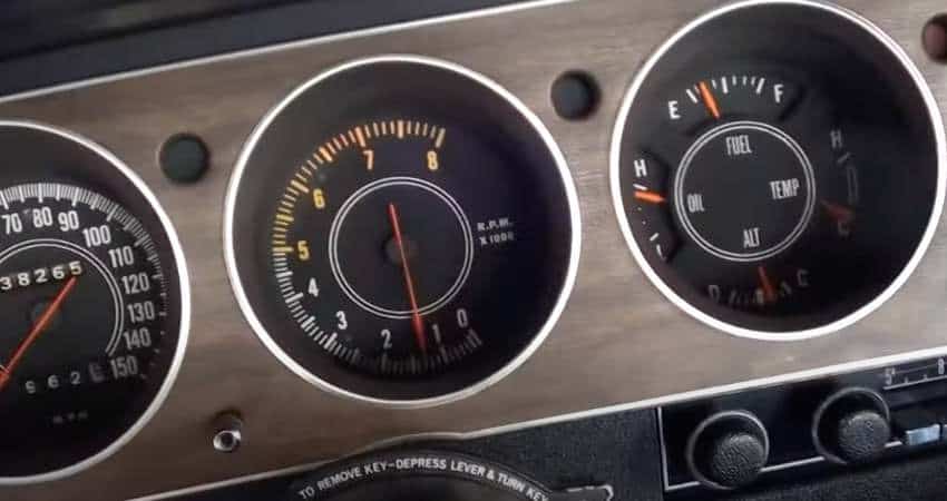 1971 Cuda 440 idle speed.