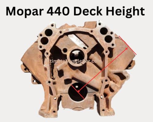 The Deck Height of a Mopar 440 (Plus How to Measure It)