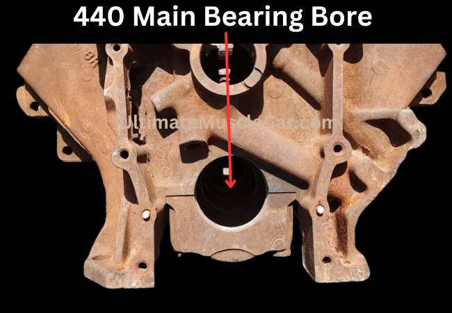 440 main bearing bore.