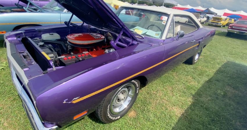 1970 Road Runner with a 440 Six Barrel engine.